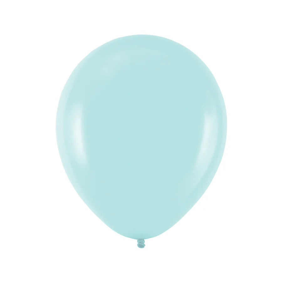 Baloane Latex Albastru Pastel, 30 cm (12 inch), 100 buc. 145012