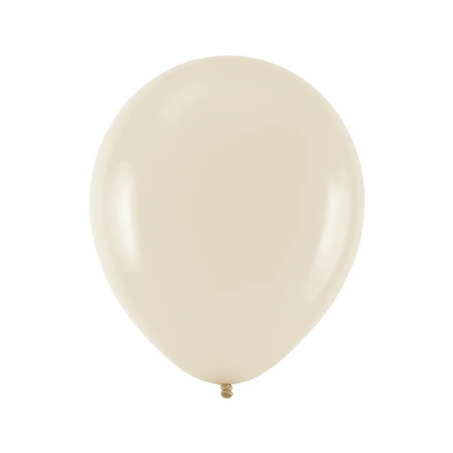 Baloane Latex Alb Lapte Pastel, 30 cm (12 inch), 100 buc. 145098