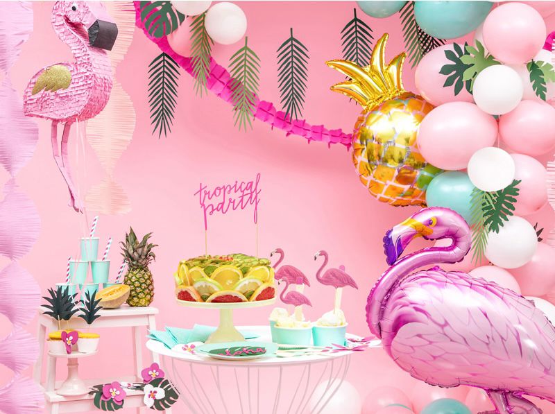 Balon Folie Ananas Auriu - 80 cm