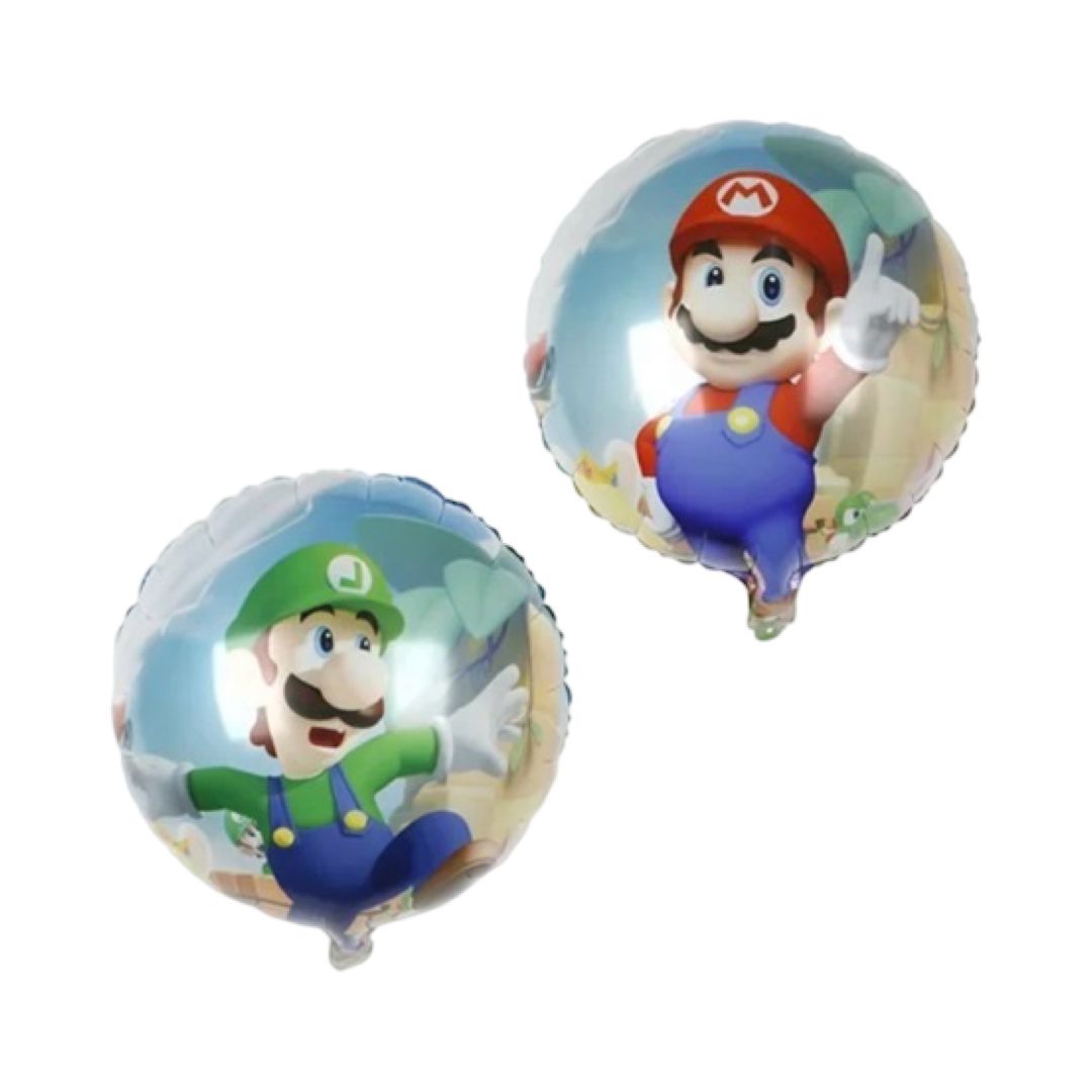 Balon Folie Mario si Luigi, 45 cm