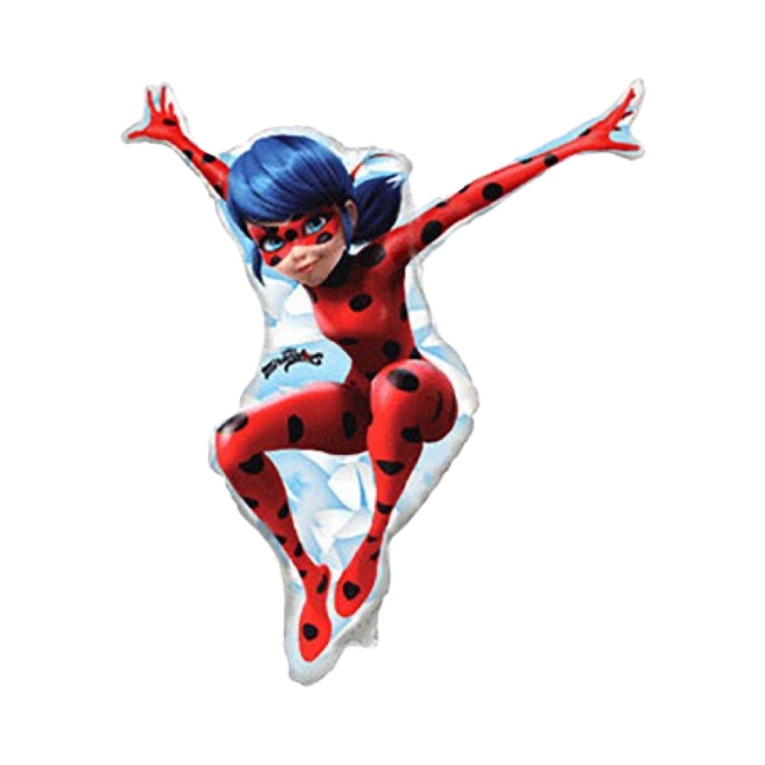 Balon Folie Figurina Miraculous Ladybug, Rocca, 33*83 cm