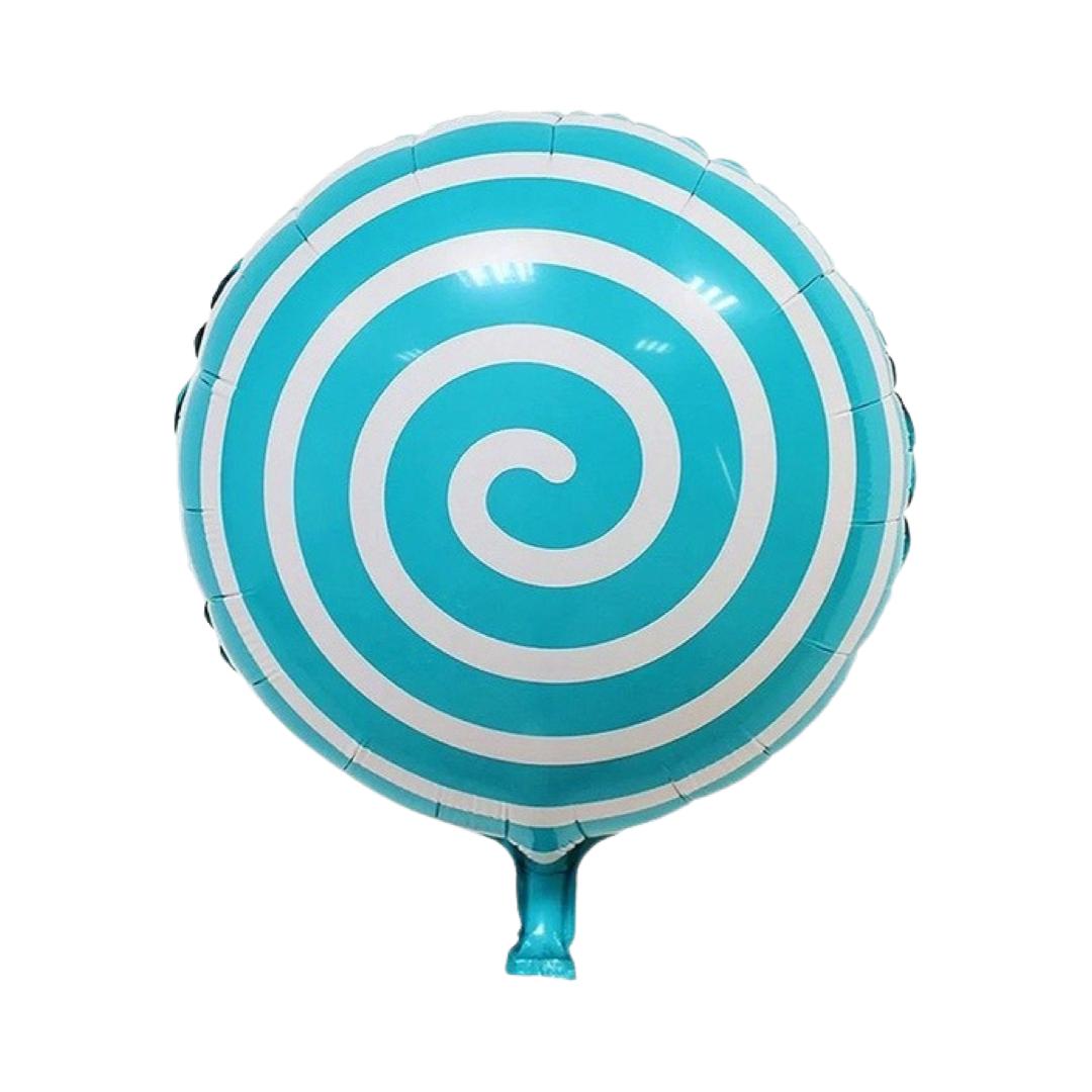 Balon Folie Figurina Acadea, Albastru Candy, 45 cm