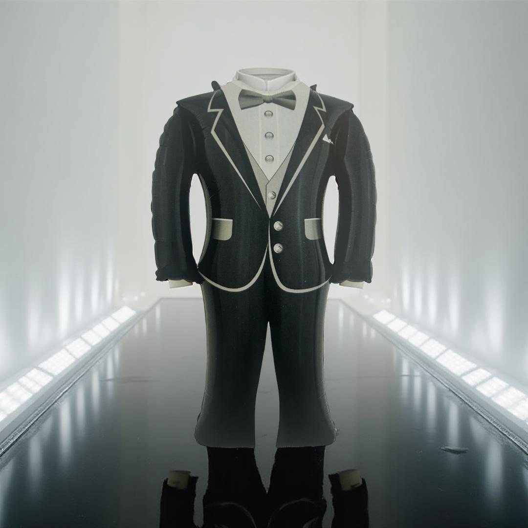 Balon Folie, Figurina Costum Mire, 97.8 cm