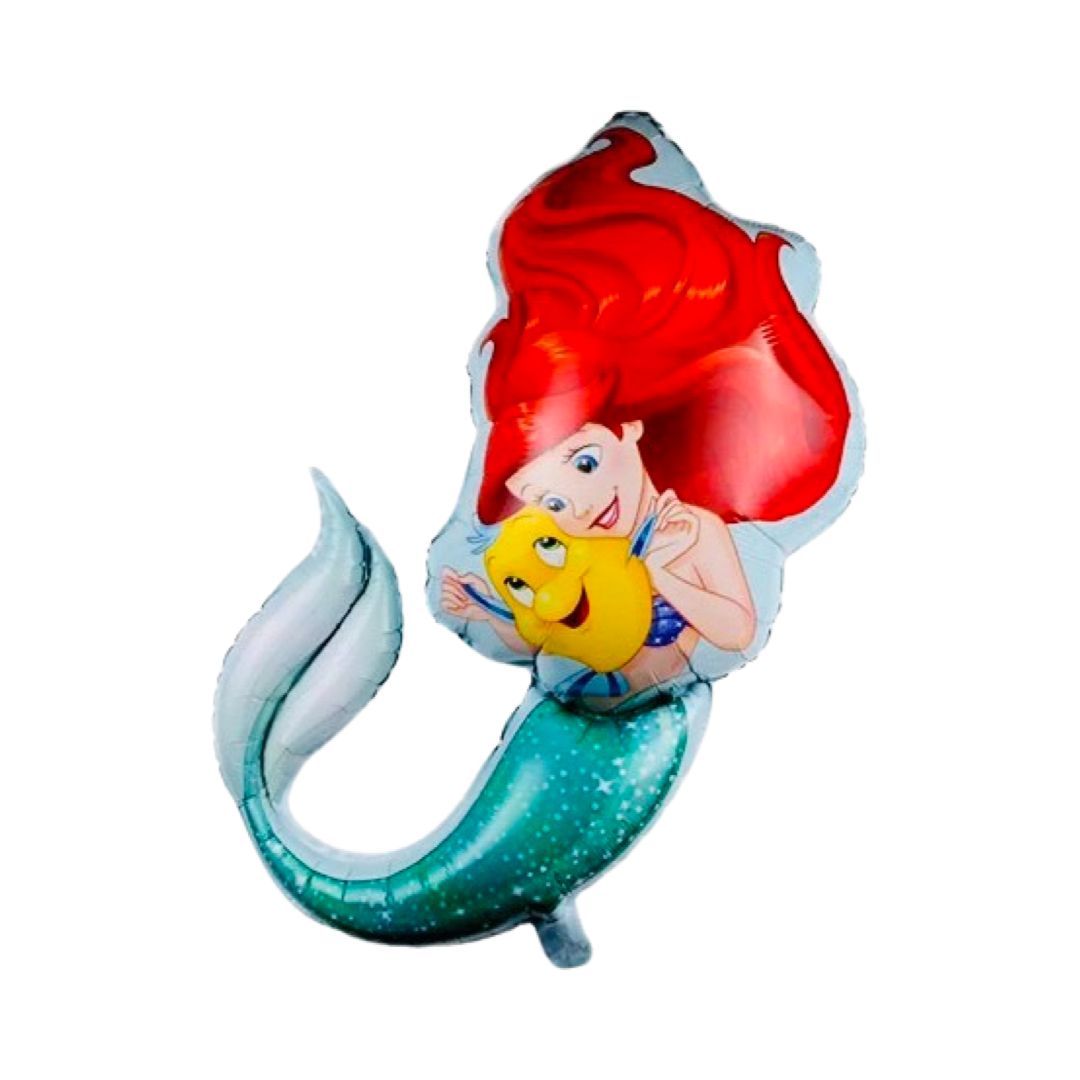 Balon Folie Figurina Sirena Ariel 45*82 cm