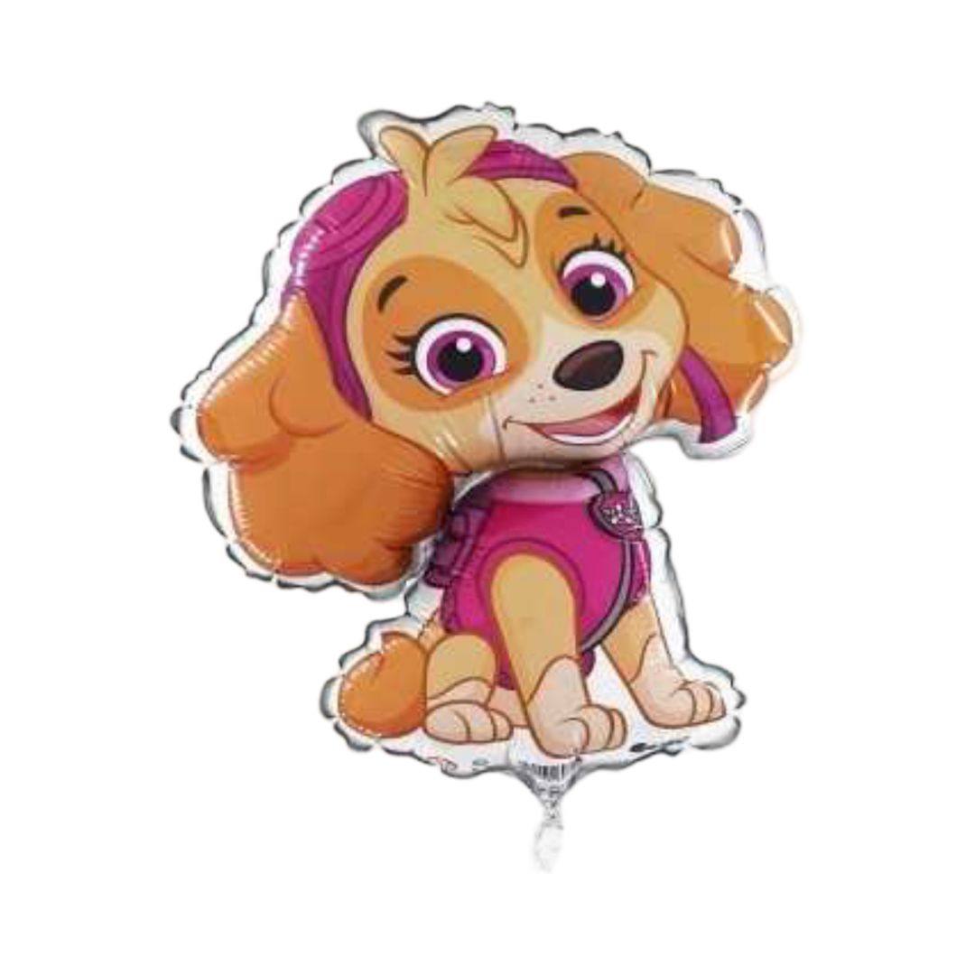 Balon Folie Mini Figurina Paw Patrol SKYE, 38x52 cm