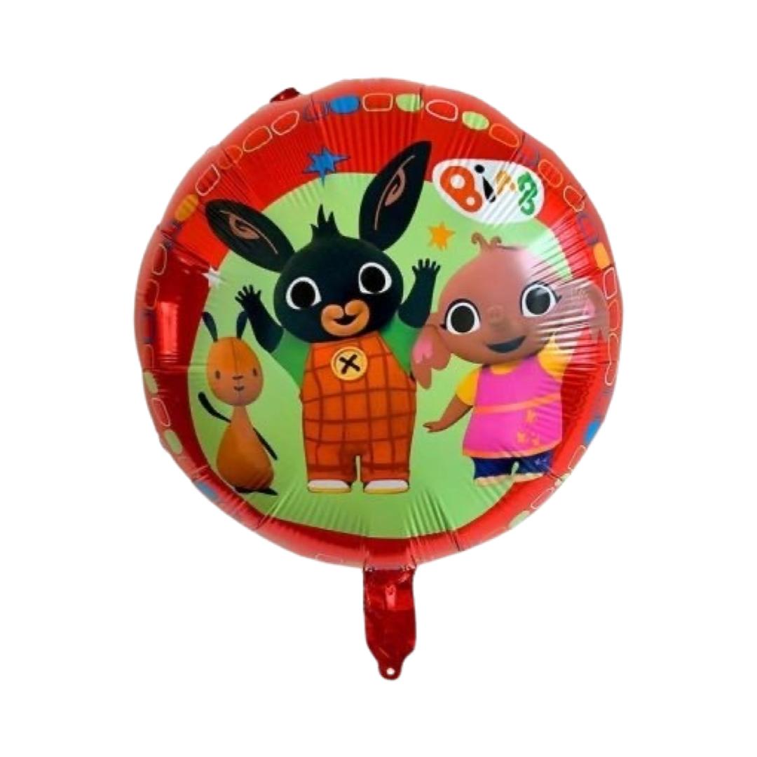 Balon Folie Rotund, Personaje Bing, 45 cm