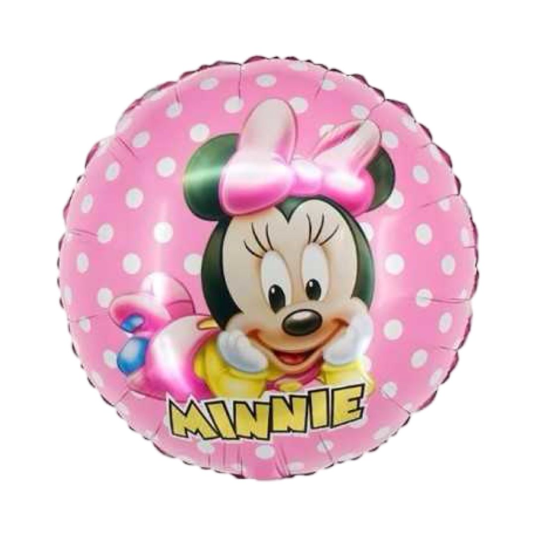 Balon Folie Rotund Minnie, 45 cm