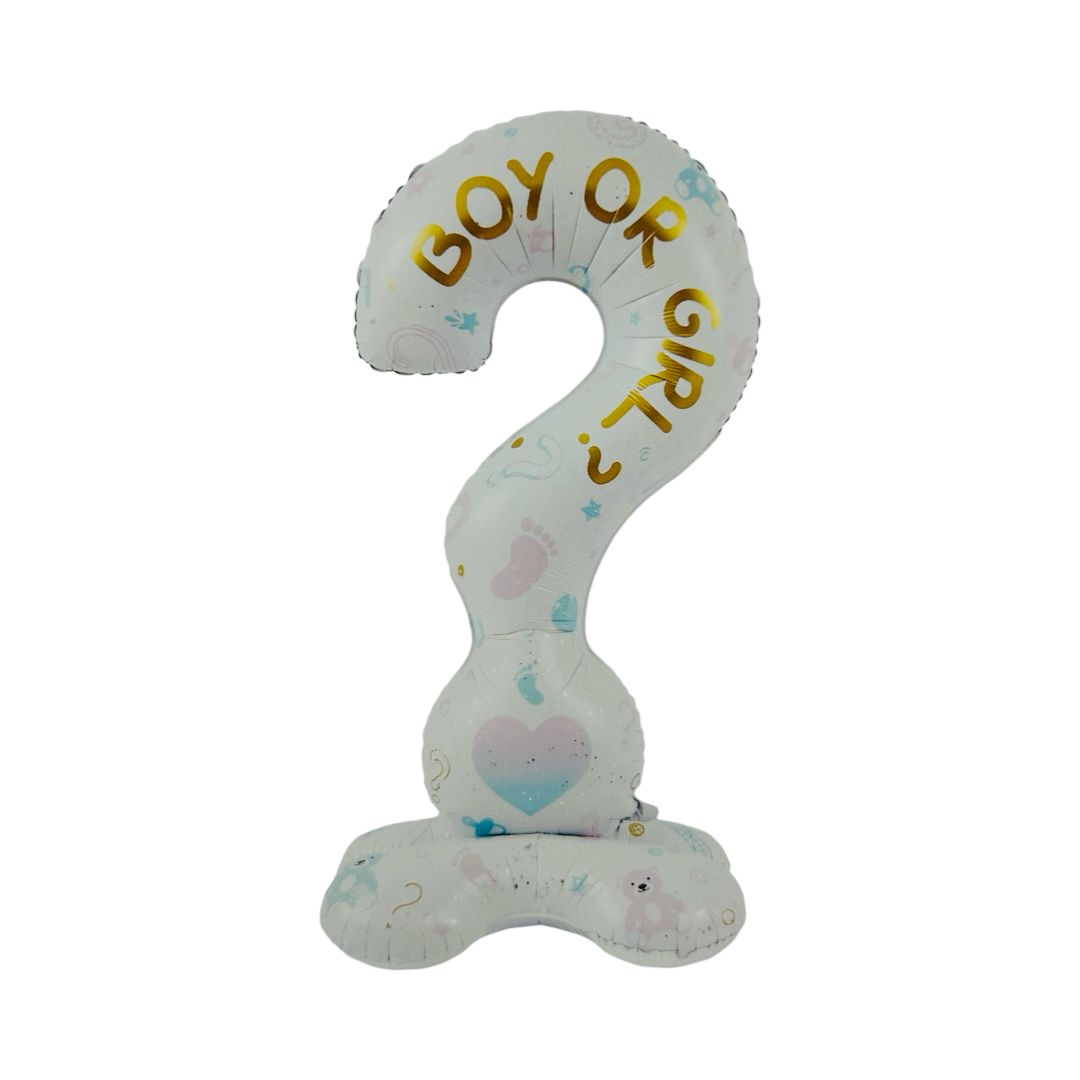 Balon Folie Semnul Intrebării "Boy or Girl", 115 cm