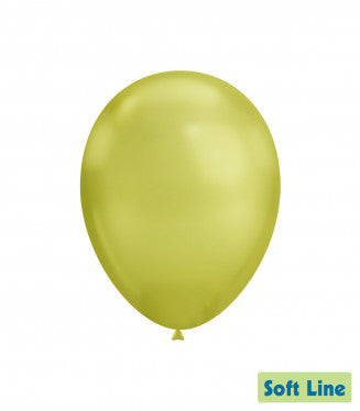 Baloane Latex Rocca, Soft Line Cromat SLC12.122, Verde Lime 122, 30 cm - Set 50 buc