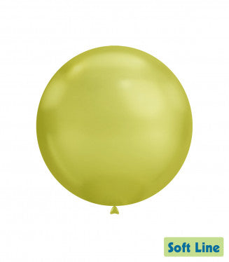 Baloane Latex Rocca, Soft Line Cromat SLC18.122, Verde Lime 122, 46 cm - Set 5 buc