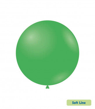 Baloane Latex Rocca, Soft Line Pastel SLP18.133, Culoare Verde 133, 46 cm - Set 5 buc