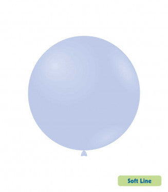 Baloane Latex Rocca, Soft Line Pastel SLP18.140, Culoare Hartie de Zahar 140, 46 cm - Set 5 buc