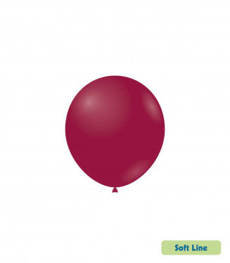 Baloane Latex Rocca, Soft Line Pastel SLP5.138, Cranberry 138, 13 cm - Set 100 buc