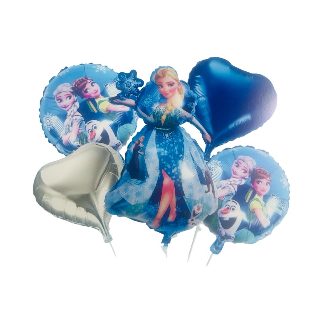 Set Baloane Folie Frozen, 5 Buc.
