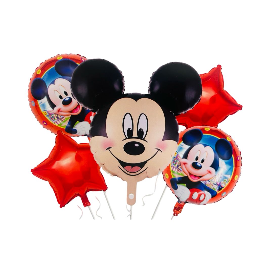 Set 5 Baloane Folie Mickey Mouse