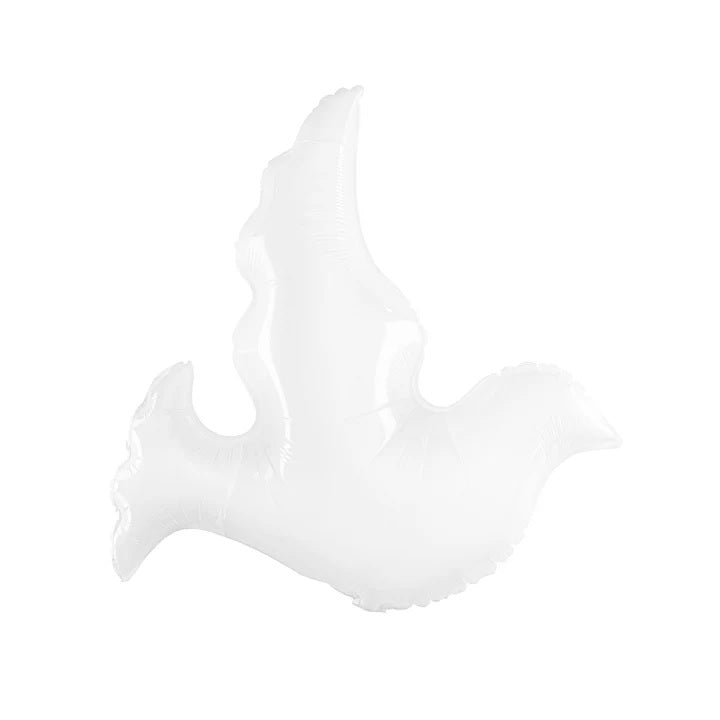 Balon Folie Porumbel Alb, 132555