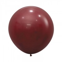 Baloane Latex Sempertex, 61 cm, Merlot, Cod 018, Set 2 Buc.