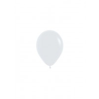 Baloane Latex Sempertex, 12 cm, Alb, Cod 005, Set 50 Buc.