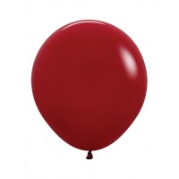 Baloane Latex Sempertex, 45 cm, Rosu Imperial, Cod 016, Set 5 Buc.
