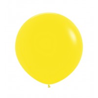 Baloane Latex Sempertex, 61 cm, Galben, Cod 020, Set 2 Buc.