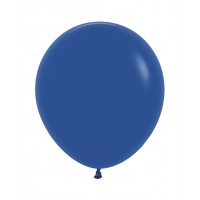 Baloane Latex Sempertex, 45 cm, Albastru Regal (Royal Blue), Cod 041, Set 5 Buc.