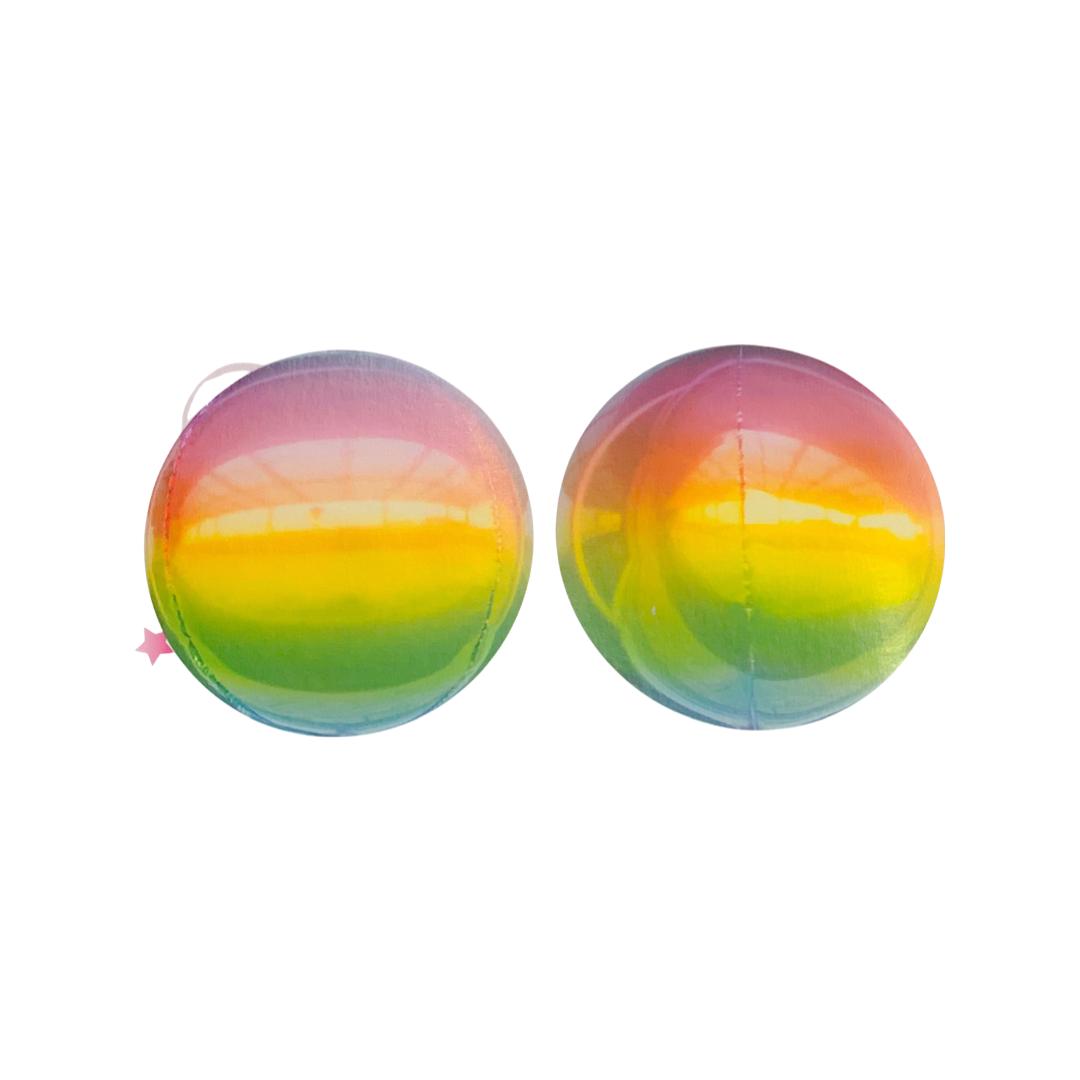 Balon Folie, Orbz, Sfera, Curcubeu - nuria.store.ro