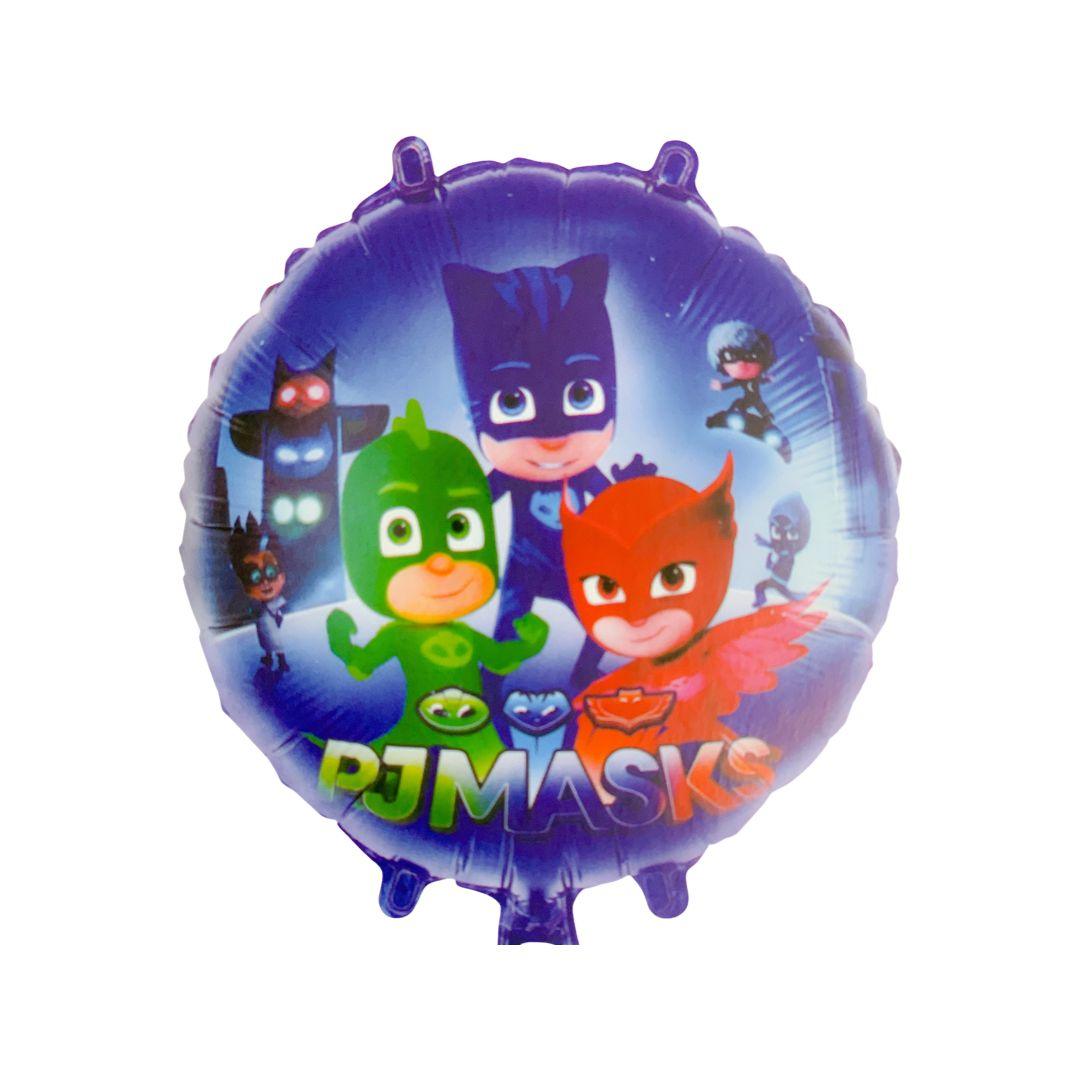 Balon Folie Rotund, Eroi in Pijamale - nuria.store.ro