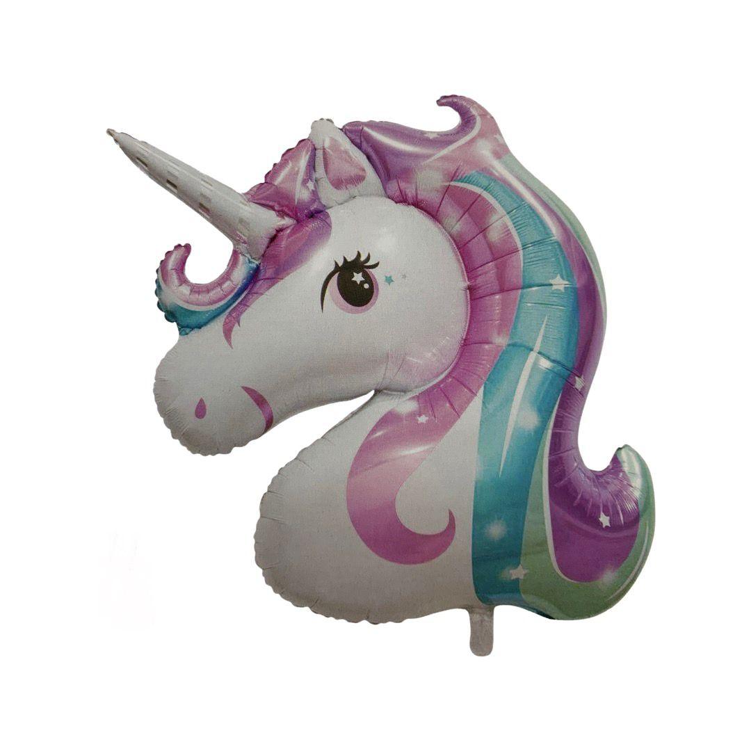 Balon Folie Unicorn Magic Pastel, 115x93 cm - nuria.store.ro