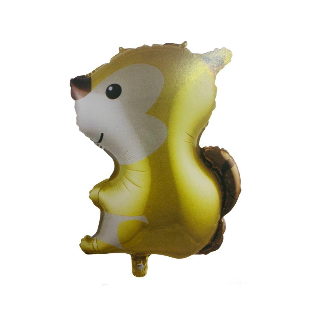 Balon Folie Figurina Veverița 48 x 67 cm - nuria.store.ro