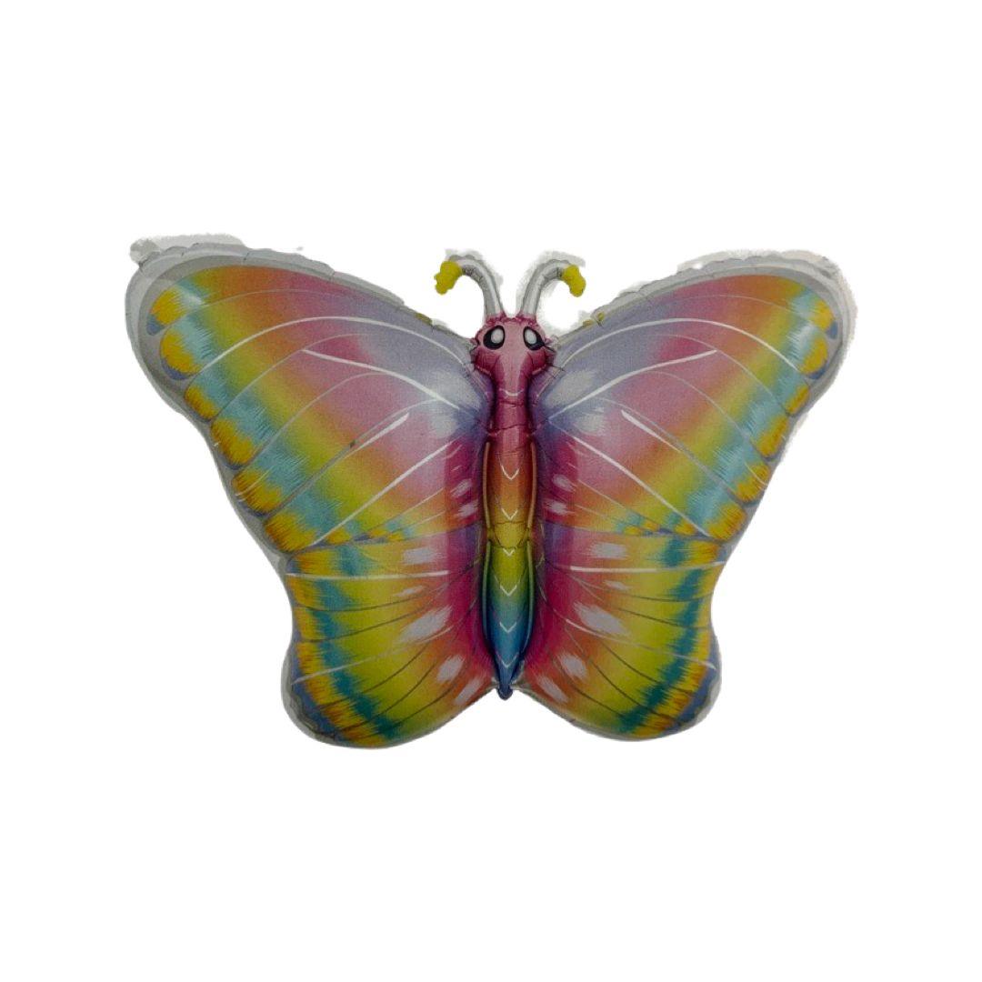 Balon Folie Fluture Pastel, 93 x 59 cm - nuria.store.ro