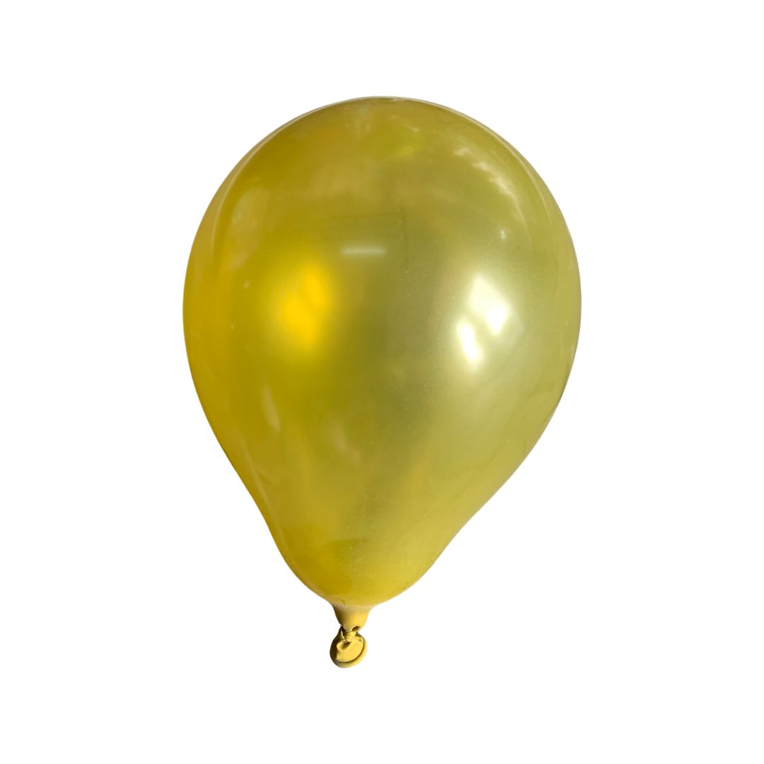 Balon Latex Auriu cod 456 - 13 cm - Set 100 buc