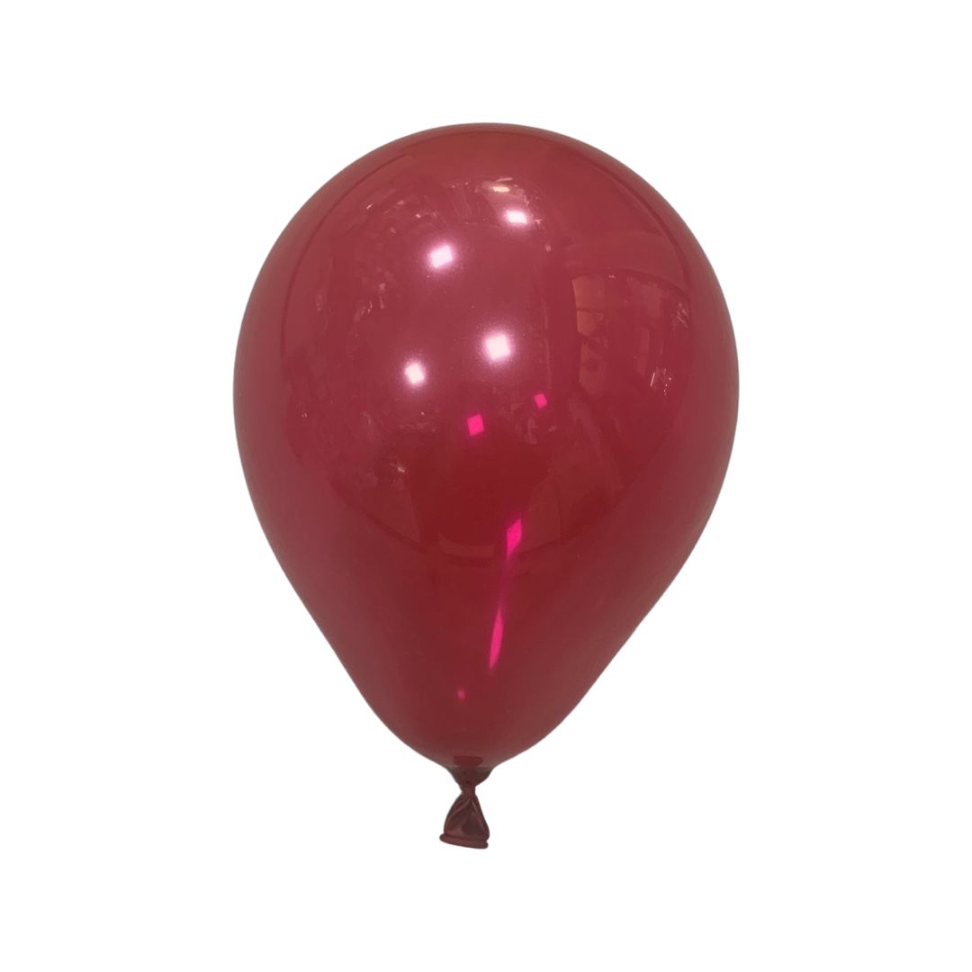 Balon Latex Grena Visiniu Retro, cod 486- 13 cm - set 100 buc