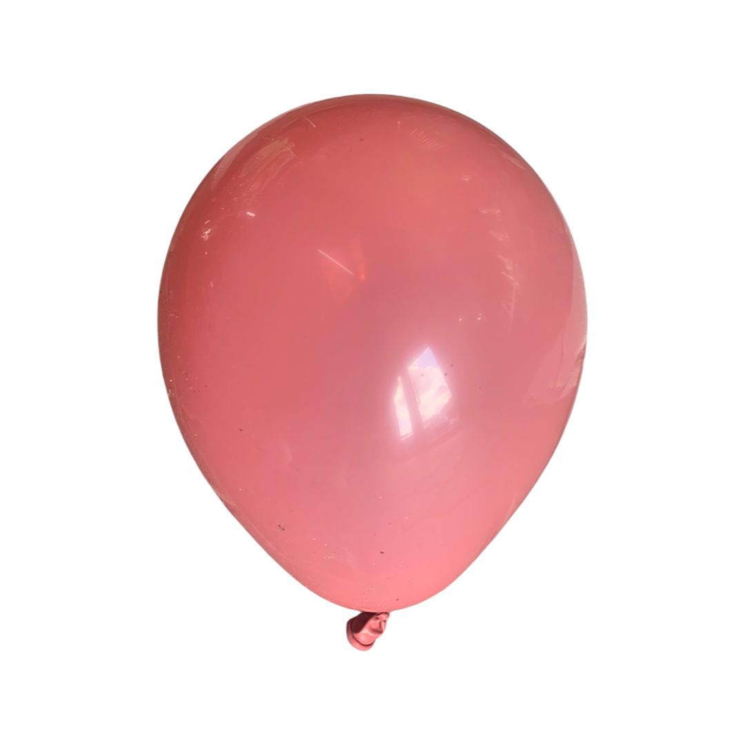 Balon Latex Roz Somon Retro, cod 489 - 13 cm - set 100 buc