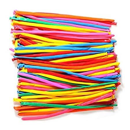 Baloane Latex modelaj Culori Mixte, 115*4 cm - Set 12 Buc.