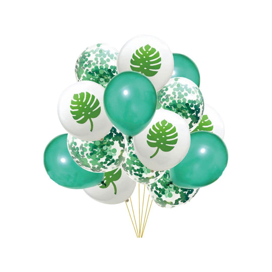 Baloane Latex Model Exotic, 30 cm - Set 14 bucati - nuria.store.ro