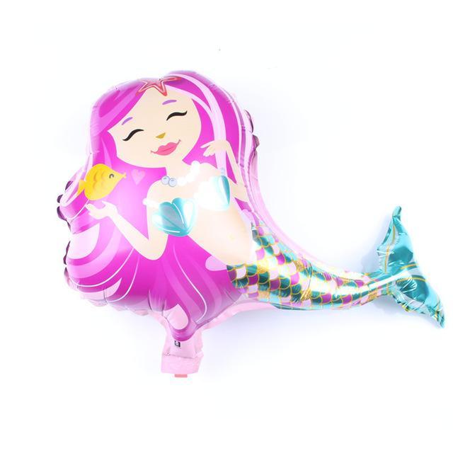 Balon Folie Figurina Sirena - nuria.store.ro
