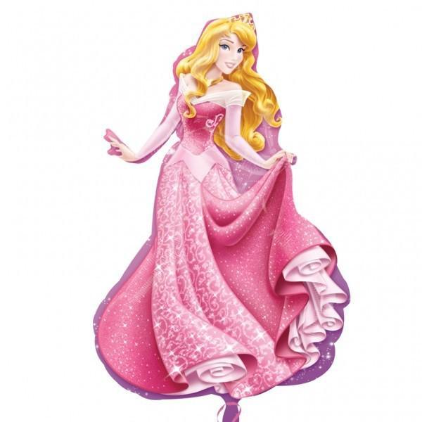 Balon Folie Figurina Prințesa Aurora - 58/86 cm - nuria.store.ro