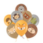 Set 6 Baloane Forest Friends, 30 cm, 149720