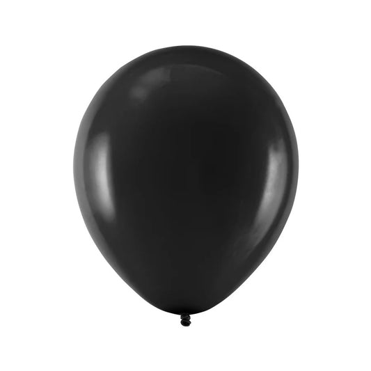 Baloane Latex Negre, 30 cm (12 inch), 100 buc. 141120
