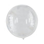 Balon Jumbo BOBO Transparent din Poliuretan, dimensiune 91 cm (36 inch), 400375
