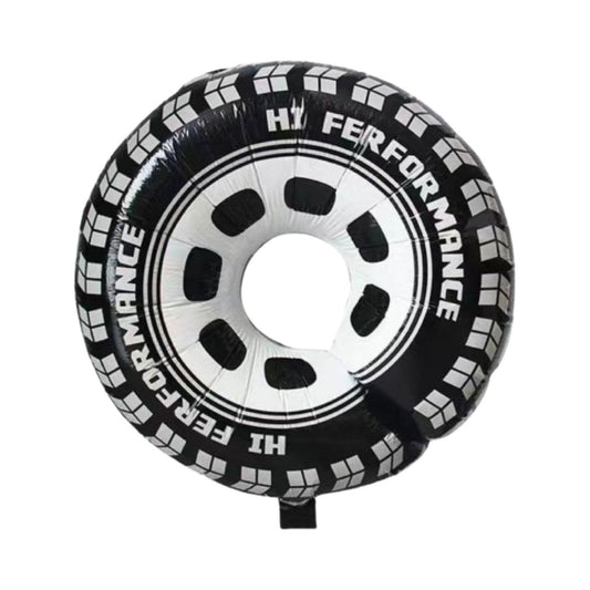 Balon Folie Rotund, Roată (Cauciuc) Mașină, Dimensiune 60 cm