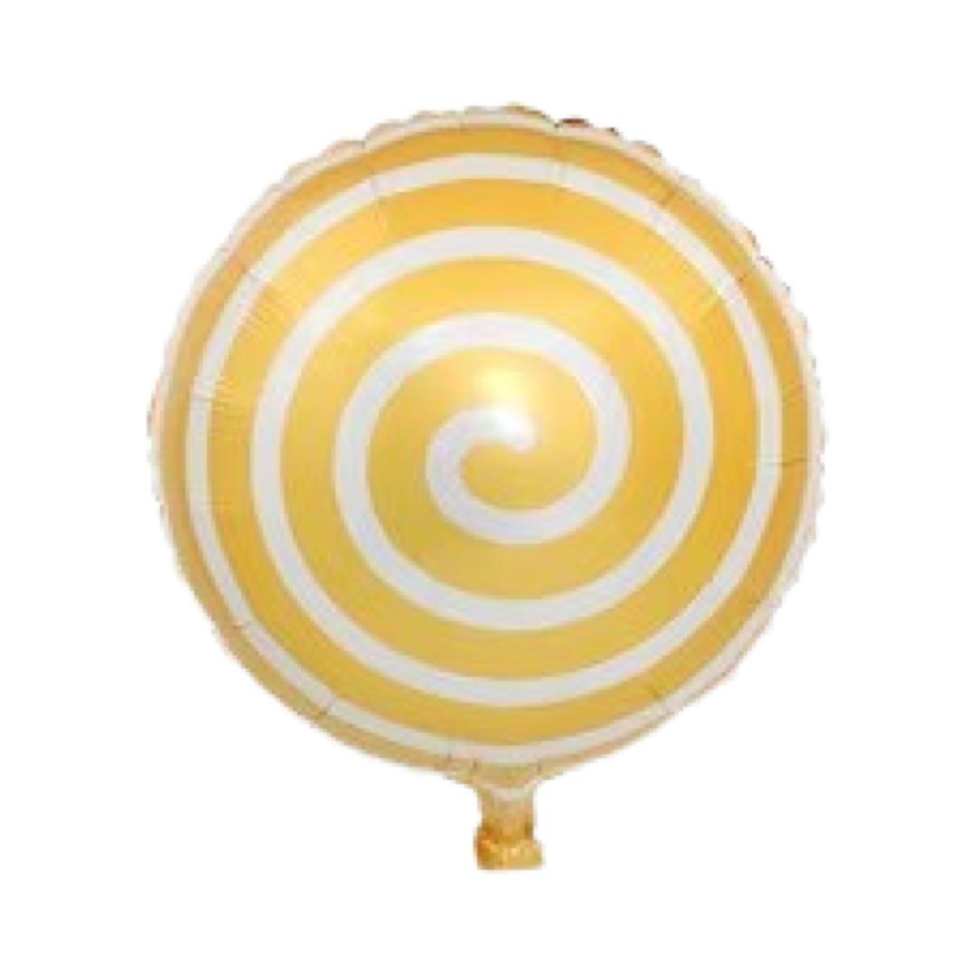 Balon Folie Figurina Acadea, Galben Candy, 45 cm