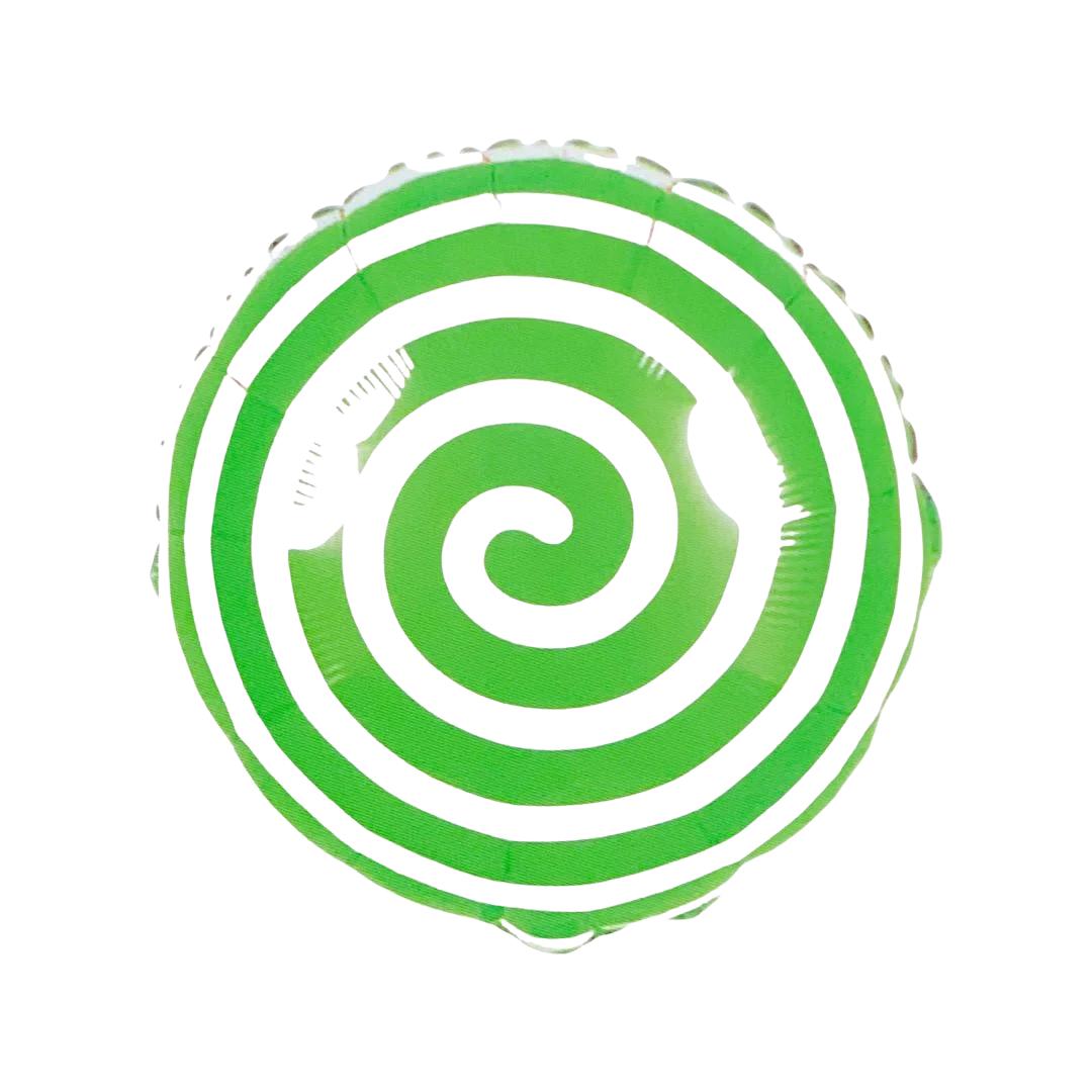 Balon Folie Figurina Acadea, Verde Candy, 45 cm