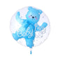 Balon Folie Baby Boy cu Ursulet Albastru, Dimensiune 55 cm