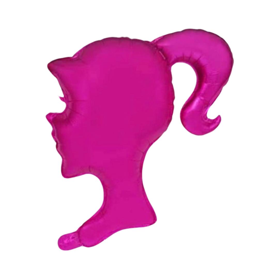 Balon Folie Figurina Cap Barbie, 55*65 cm
