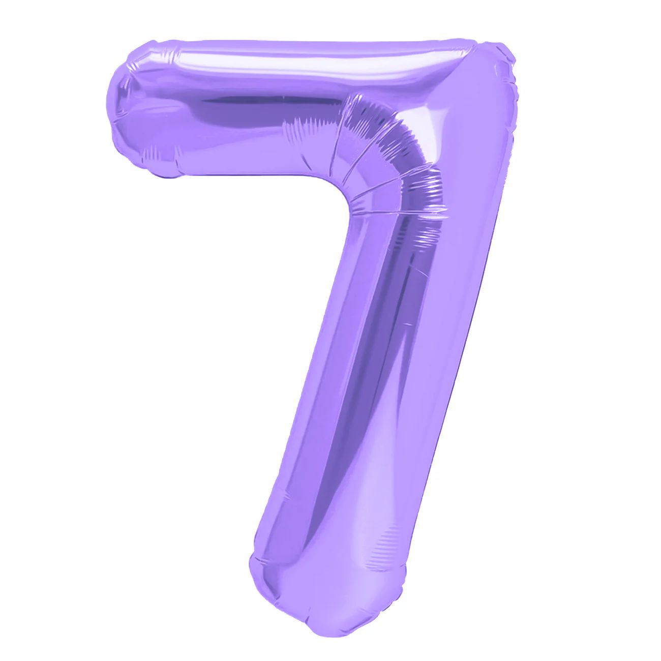 Baloane Folie Cifra 7, Mov - 100 cm (1 m), 142172