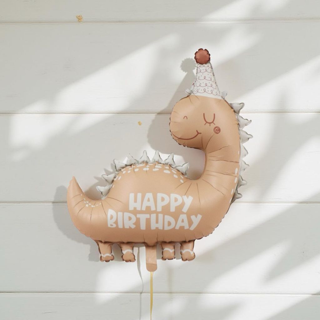 Balon Folie Dinozaur "Happy Birthday", 88,5 cm