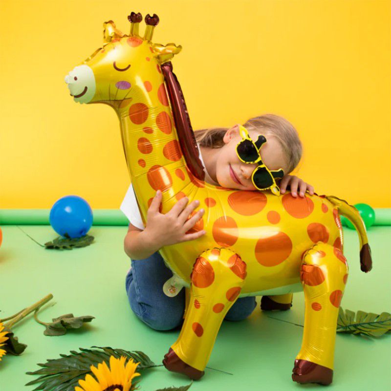 Balon Folie Figurina 3D Girafa, dimensiune 71 cm