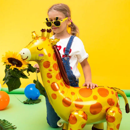 Balon Folie Figurina 3D Girafa, dimensiune 71 cm