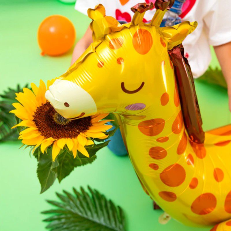Balon Folie Figurina 3D Girafa, dimensiune 71 cm